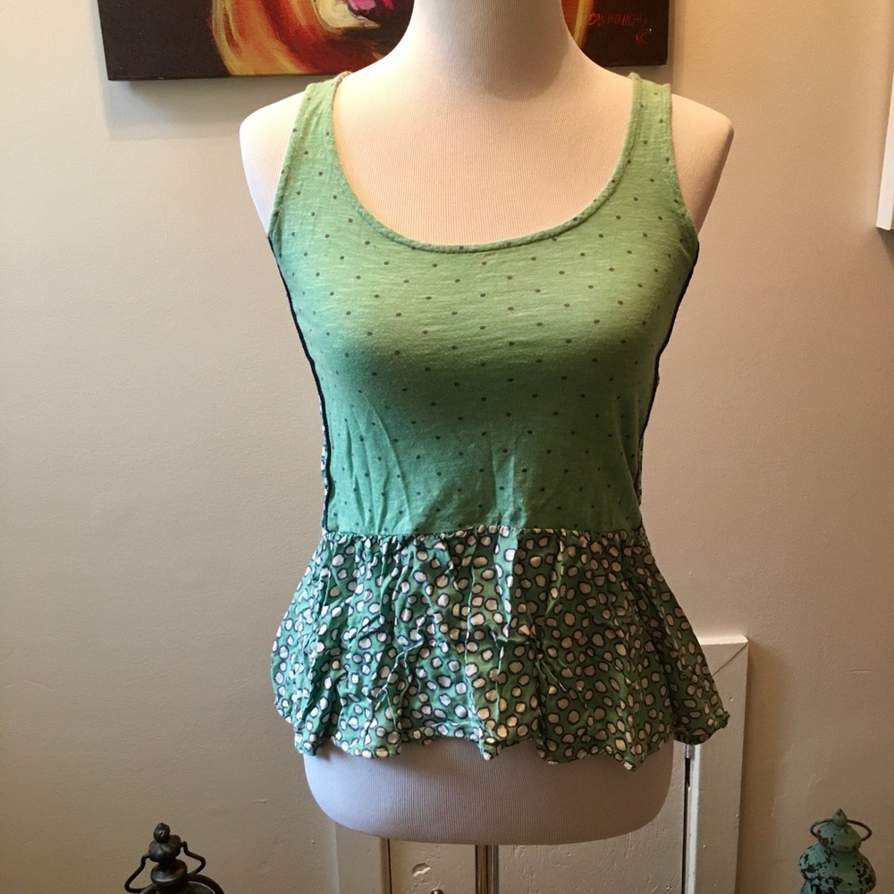 Anthropologie Postmark sleeveless tank high/low